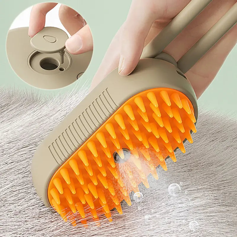 Steamy Pet Brush 3 in 1 | Pawstore